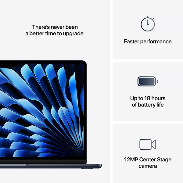Фото - Ноутбук Apple MacBook Air 13.6 M4 16GB 512GB MW133 Midnight