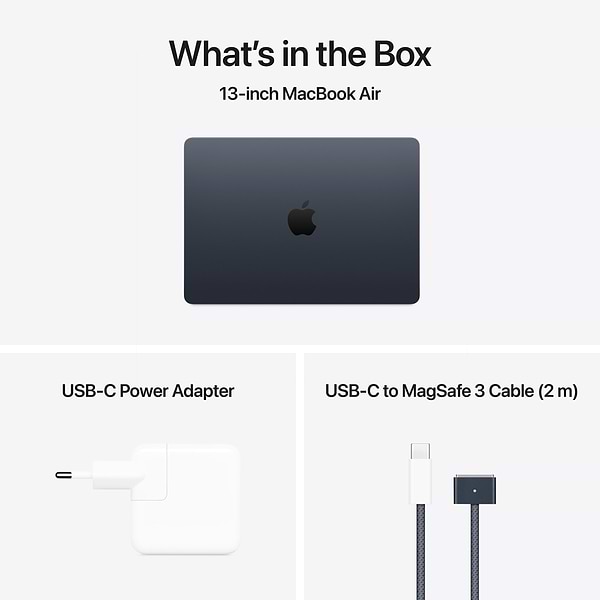 Фото - Ноутбук Apple MacBook Air 13.6 M4 16GB 512GB MW133 Midnight