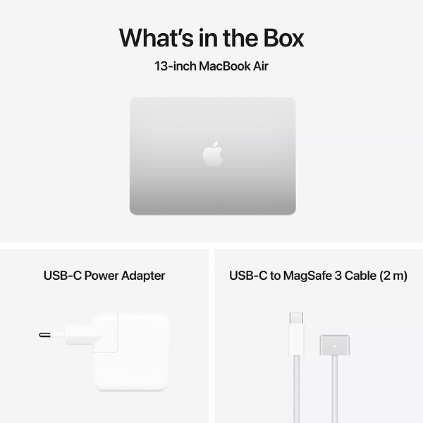 Фото - Ноутбук Apple MacBook Air 13.6 M4 16GB 256GB MW0W3 Silver