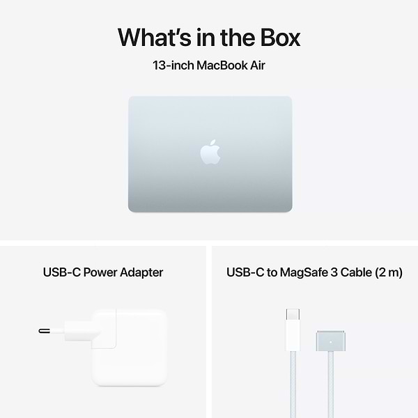 Фото - Ноутбук Apple MacBook Air 13.6 M4 16GB 256GB MC6T4 Sky Blue