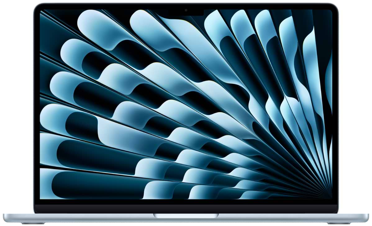 Ноутбук Apple MacBook Air 15.3 M4 16GB 512GB MC7C4 Sky Blue - Фото 1