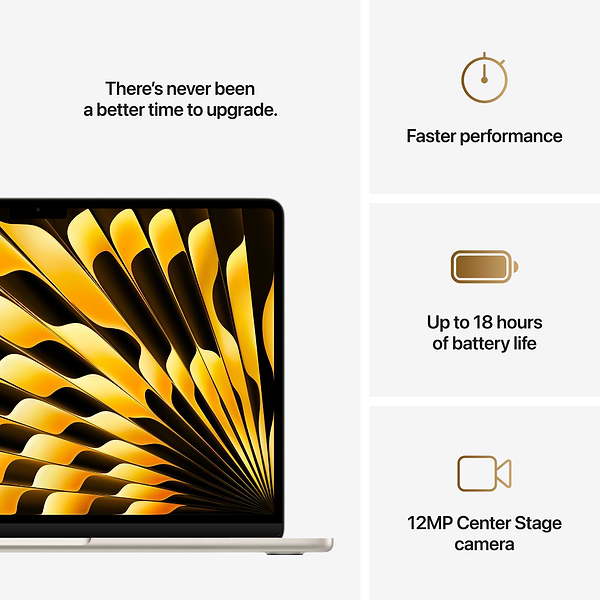 Фото - Ноутбук Apple MacBook Air 13.6 M4 16GB 512GB MW103 Starlight