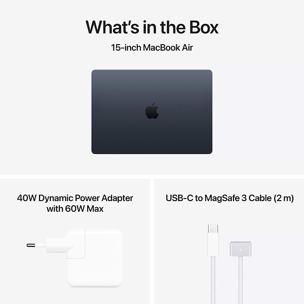 Фото - Ноутбук Apple MacBook Air 15.3 M5 24GB 1TB MDVN4 Midnight