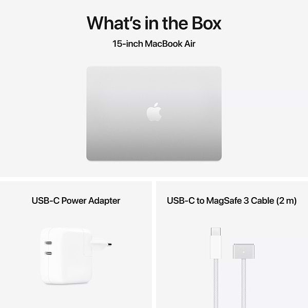 Фото - Ноутбук Apple MacBook Air 15.3 M4 24GB 512GB MC6J4 Silver