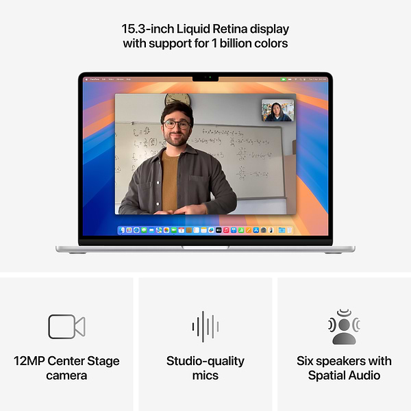 Фото - Ноутбук Apple MacBook Air 15.3 M4 16GB 512GB MW1H3 Silver