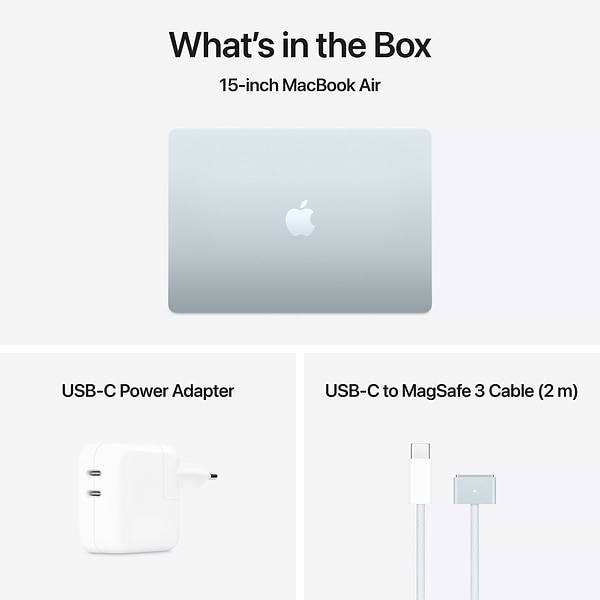 Фото - Ноутбук Apple MacBook Air 15.3 M4 16GB 256GB MC7A4 Sky Blue