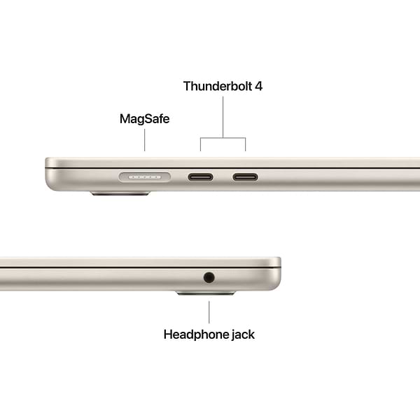 Фото - Ноутбук Apple MacBook Air 15.3 M4 24GB 512GB MC6K4 Starlight