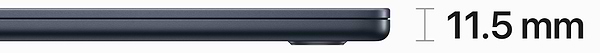 Фото - Ноутбук Apple MacBook Air 15.3'' M2 10-Core GPU 256Gb MQKW3 Midnight