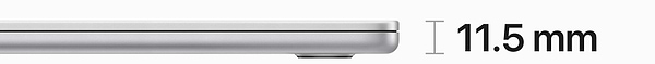 Фото - Ноутбук Apple MacBook Air 15.3'' M2 10-Core GPU 512Gb MQKT3 Silver