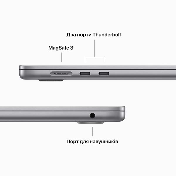 Фото - Ноутбук Apple MacBook Air 15.3'' M2 10-Core GPU 256Gb MQKP3 Space Gray
