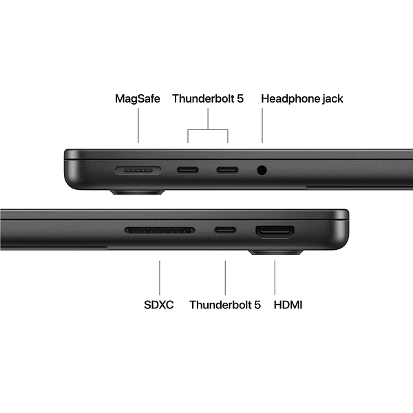 Фото - Ноутбук Apple MacBook Pro 14'' M5 Pro 18-core CPU 20-core GPU 24Gb 2TB MGDT4 Space Black