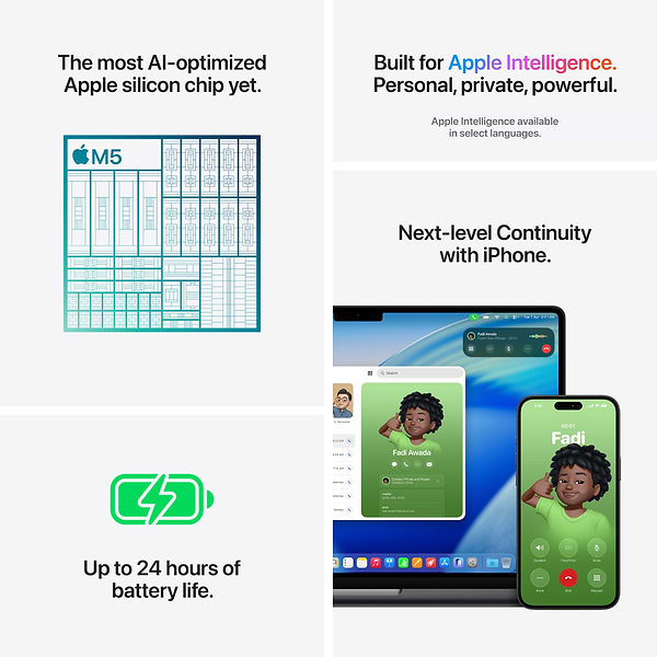 Фото - Ноутбук Apple MacBook Pro 14'' M5 10-core CPU 10-core GPU 16Gb 512Gb MDE04 Space Black