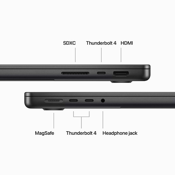 Фото - Уценка - Ноутбук Apple MacBook Pro 14'' M3 Pro 11-core CPU 14-core GPU 512Gb MRX33 Space Black