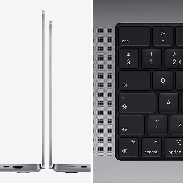 Фото - Ноутбук Apple MacBook Pro M1 Pro 2021 Space Gray (2QZ14V0008D) (Відновлений, Майже новий)