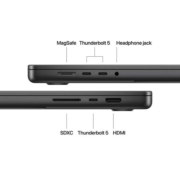 Фото - Ноутбук Apple MacBook Pro 16'' M4 Pro 14-core CPU 20-core GPU 48GB 1TB Z1FT002LF Space Black