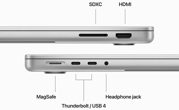 Фото - Ноутбук Apple MacBook Pro 14'' M3 8-core CPU 10-core GPU 1Tb MR7K3 Silver