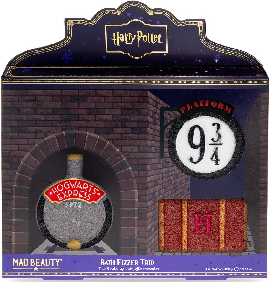 Бомбочки для ванни MAD BEAUTY Гаррі Поттер 3 шт. (WHP-19338-6)