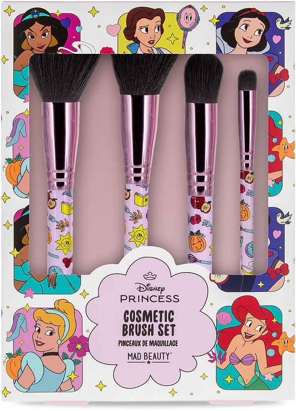 Фото - Набір для обличчя MAD BEAUTY Пензлики для макіяжу — Принцеси Дісней (DPE-16026-6)