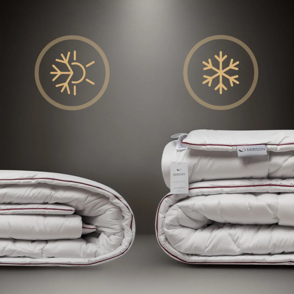 Фото - Ковдра демісезонна двоспальна євро MirSon 3M Thinsulate Deluxe Hand Made 0611 200x220 см (2200000456694)