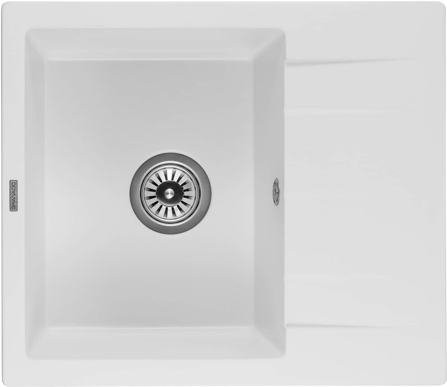 Купити Мийка кухонна GRANADO Madrid White - Фото 1 Мийка кухонна GRANADO Madrid White - Фото 1