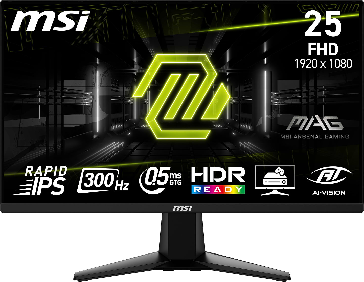 Монітор ігровий MSI MAG 255XF - Фото 1
