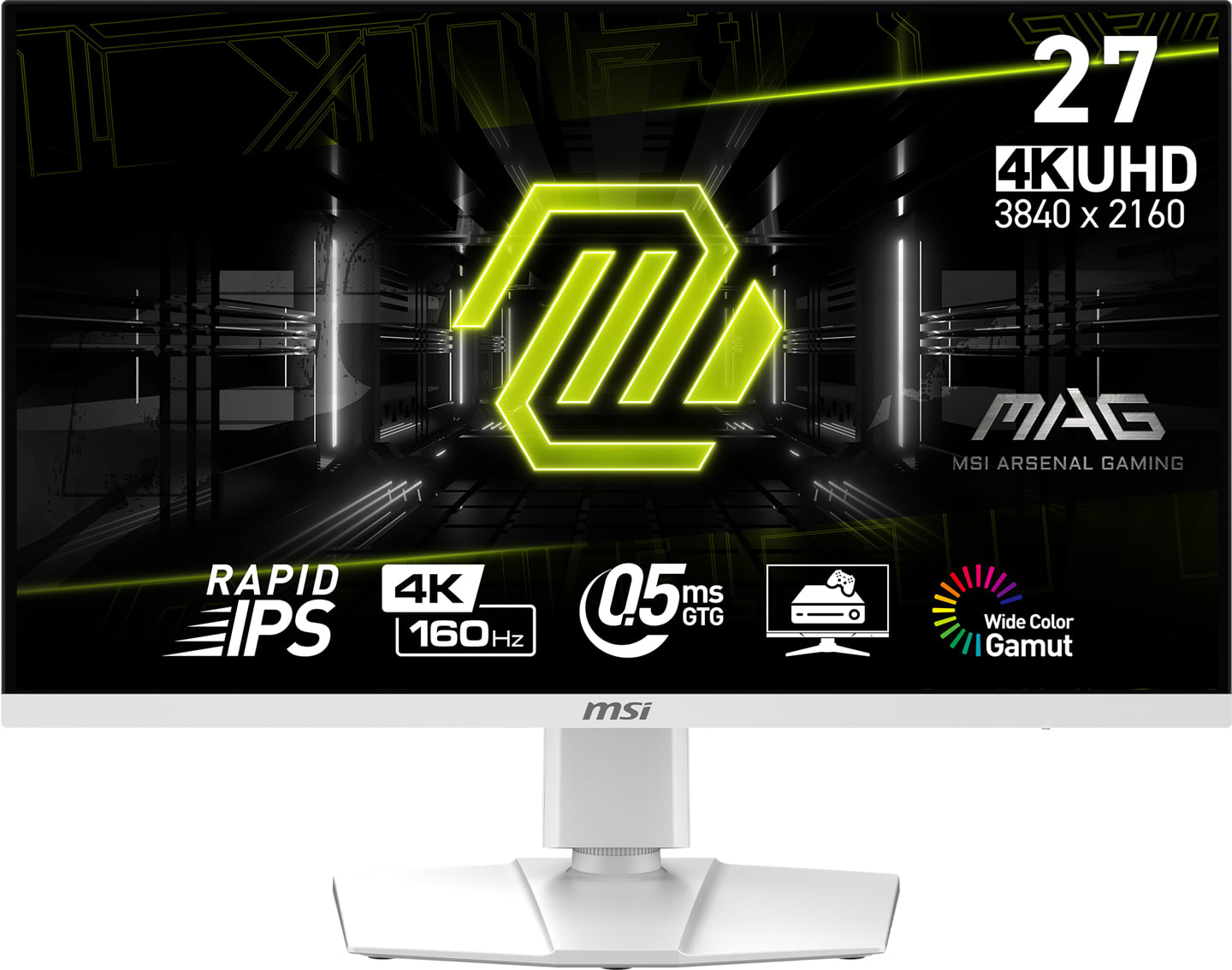 Монітор ігровий MSI MAG 274URFW - Фото 1