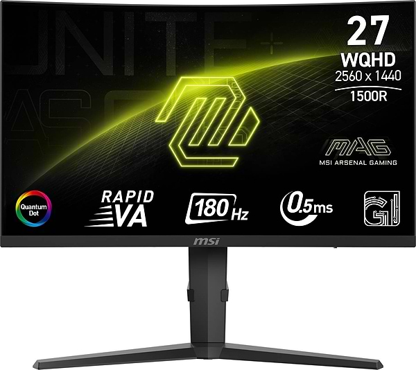Фото - Монітор ігровий MSI MAG 275CQRF QD E2