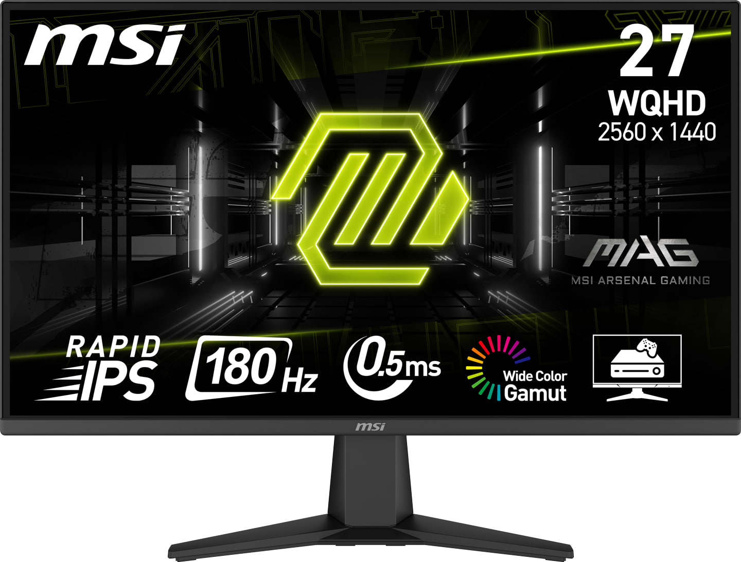 Монітор ігровий MSI MAG 275QF - Фото 1