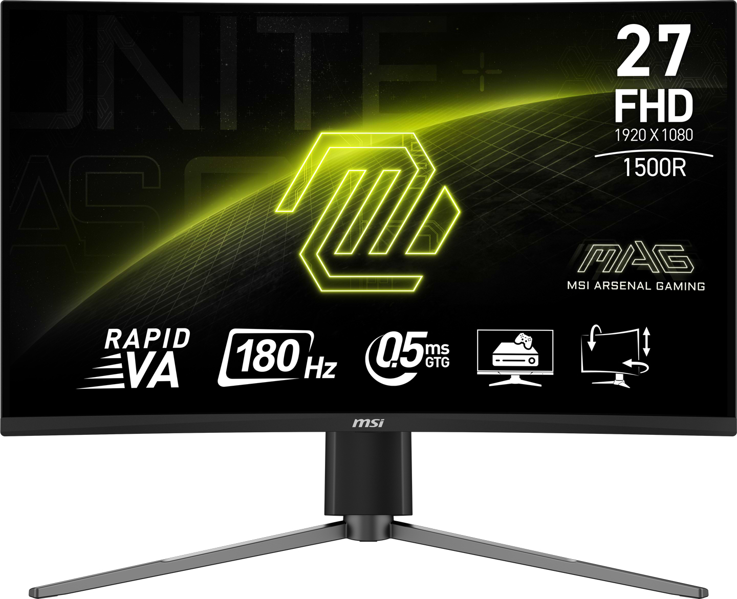 Монитор игровой MSI MAG 27C6PF - Фото 1