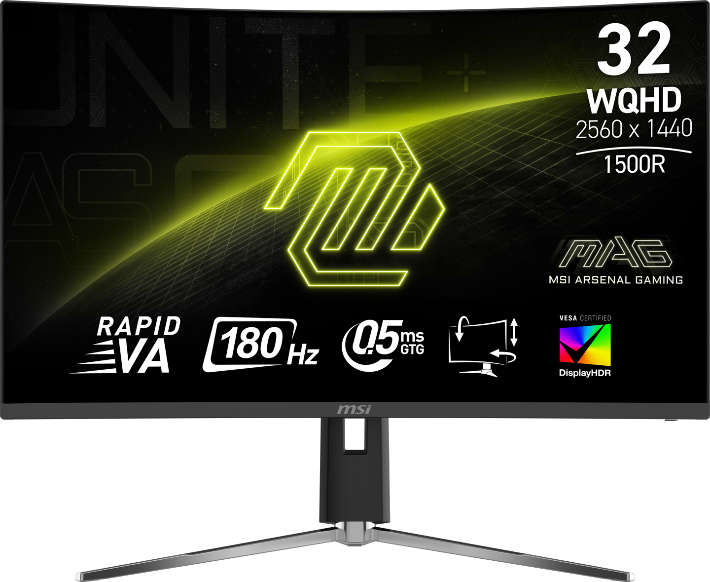 Монитор игровой MSI MAG 32CQ6PF - Фото 1