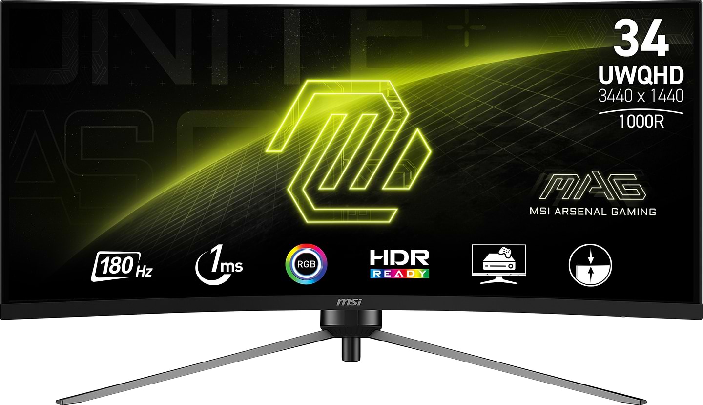 Монитор игровой MSI MAG 345CQR - Фото 1
