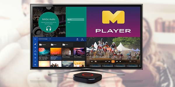 Фото - Стационарный медиаплеер MAG MAG425A Android TV