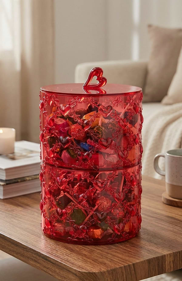 Фото - Конфетница Guzzini LOVE RED (11520165)