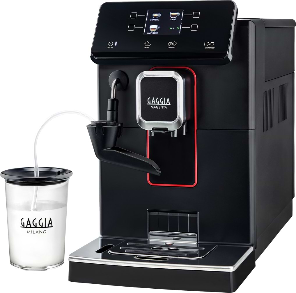 Кофемашина Gaggia RI8701/01 Magenta Milk Black - Фото 1