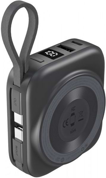 Батарея мобильная Choetech Magnetic Wireless 10000mAh 22,5W (B697C-BKGY)