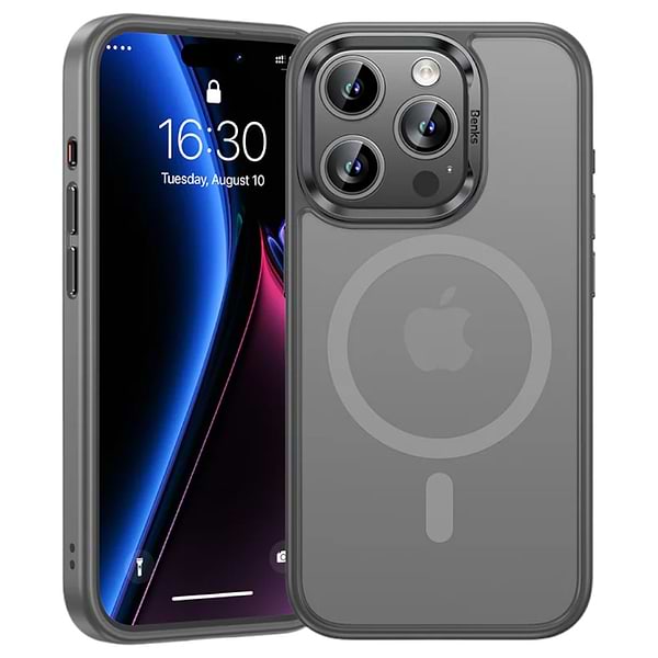 Фото - Чехол для смартфона Benks MagClap Mist Protective Gray for iPhone 15 Pro (1248535)