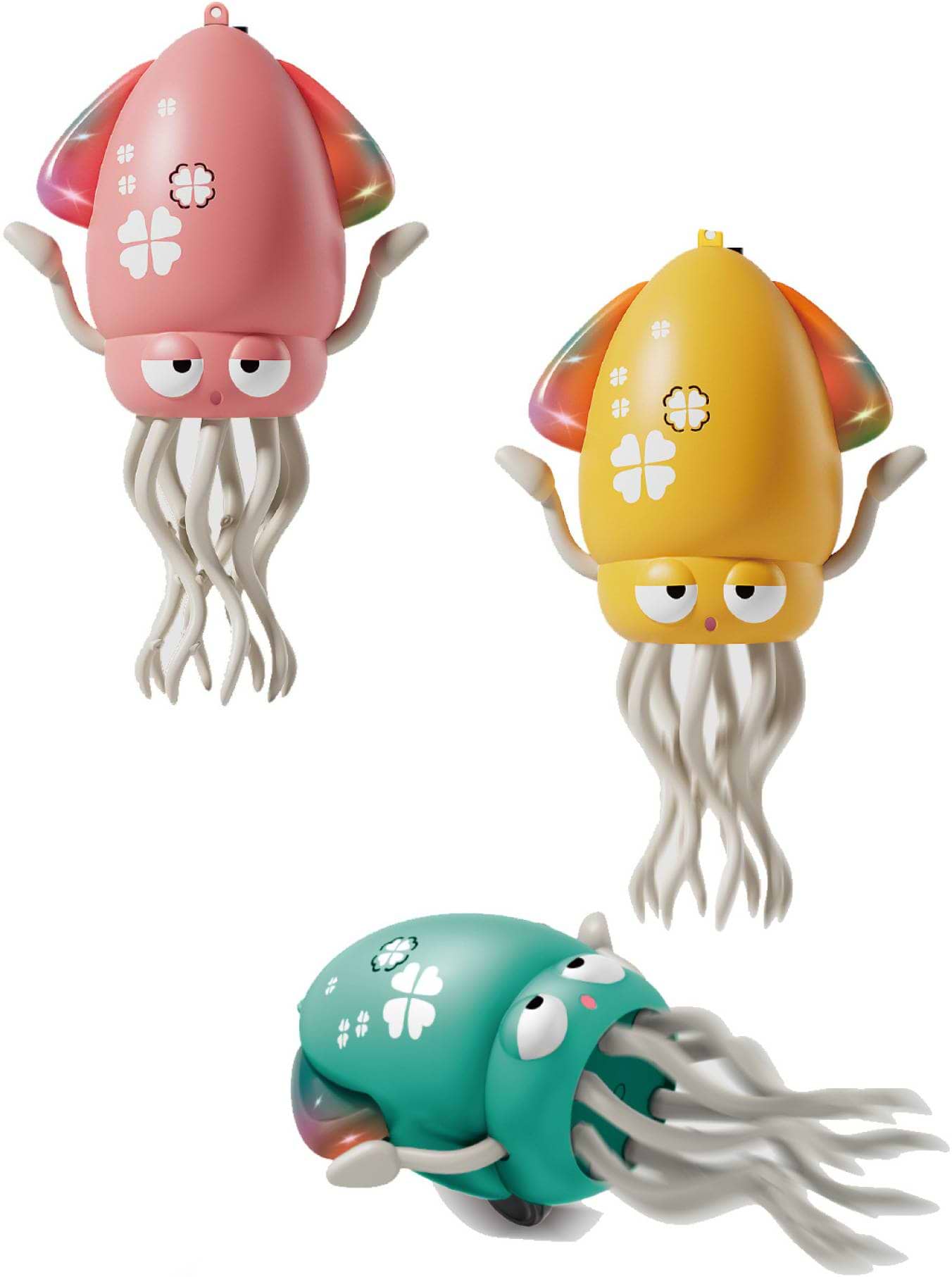 Интерактивная игрушка Squid Toys Танцующий кальмар в ассортименте (158-21C)