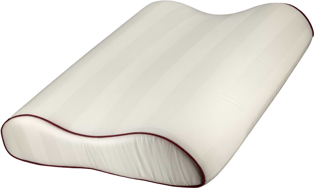 Подушка ортопедична MirSon №4234 Noble Stripe Royal Pearl 58х40х10.5 см (2200006424512)