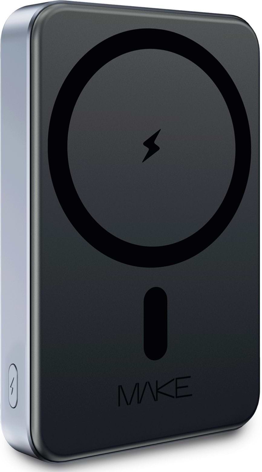 Батарея мобільна MAKE 10000mAh 22.5W Pro Magnetic Gray (MPB-1010MGR)