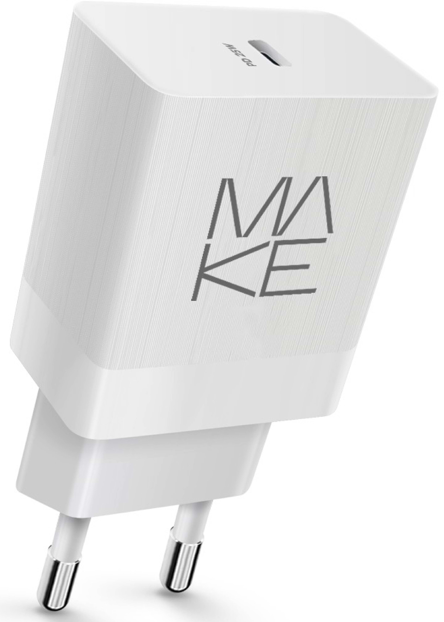 Сетевое зарядное устройство MAKE 25W PD White (MCW-311PWH) - Фото 1
