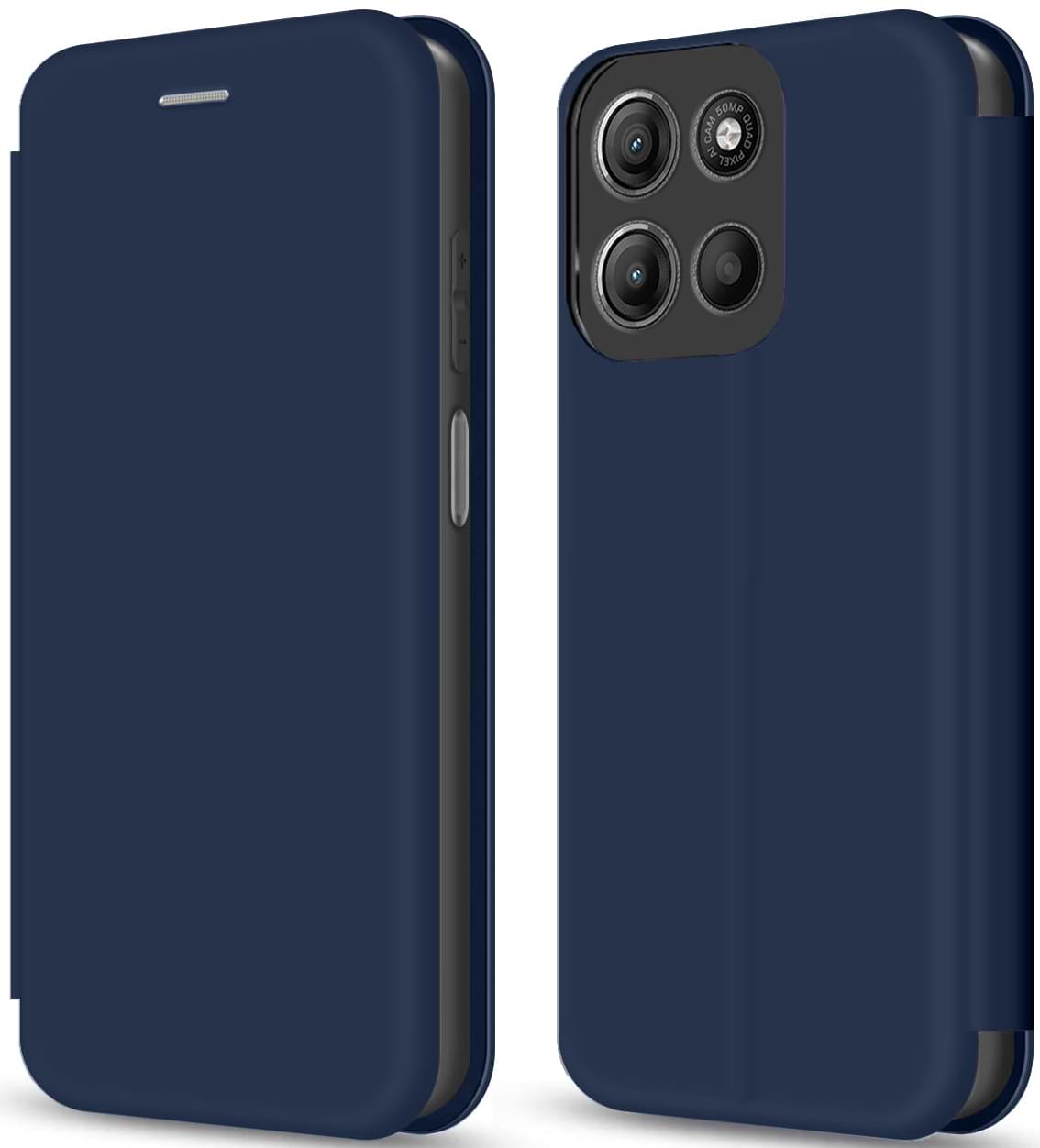 Чохол для смартфона MAKE Flip for Motorola G17/G17 Power, Evening Blue (MCP-MG17/G17PEB)