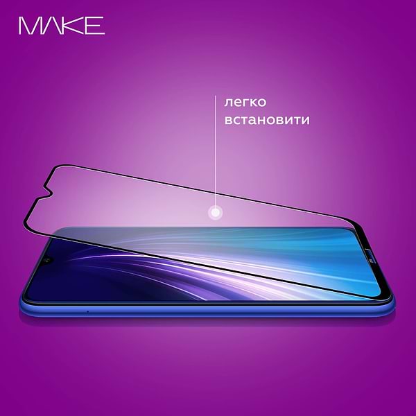 Фото - Защитное стекло для смартфона MAKE FCFG FCFG Xiaomi Redmi 14C/Poco C75 (MGF-XR14C/PC75)