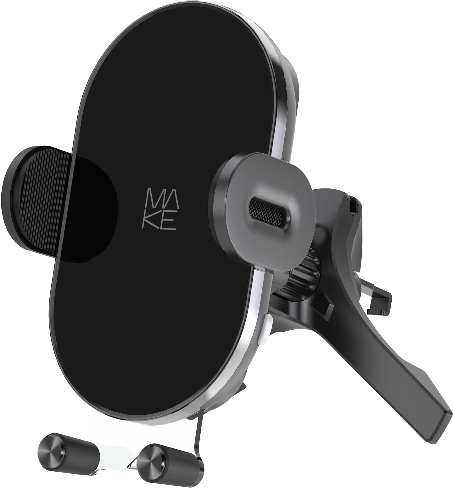 Автотримач з бездротовою зарядкою MAKE 15W PH2 (MQI-103WH)