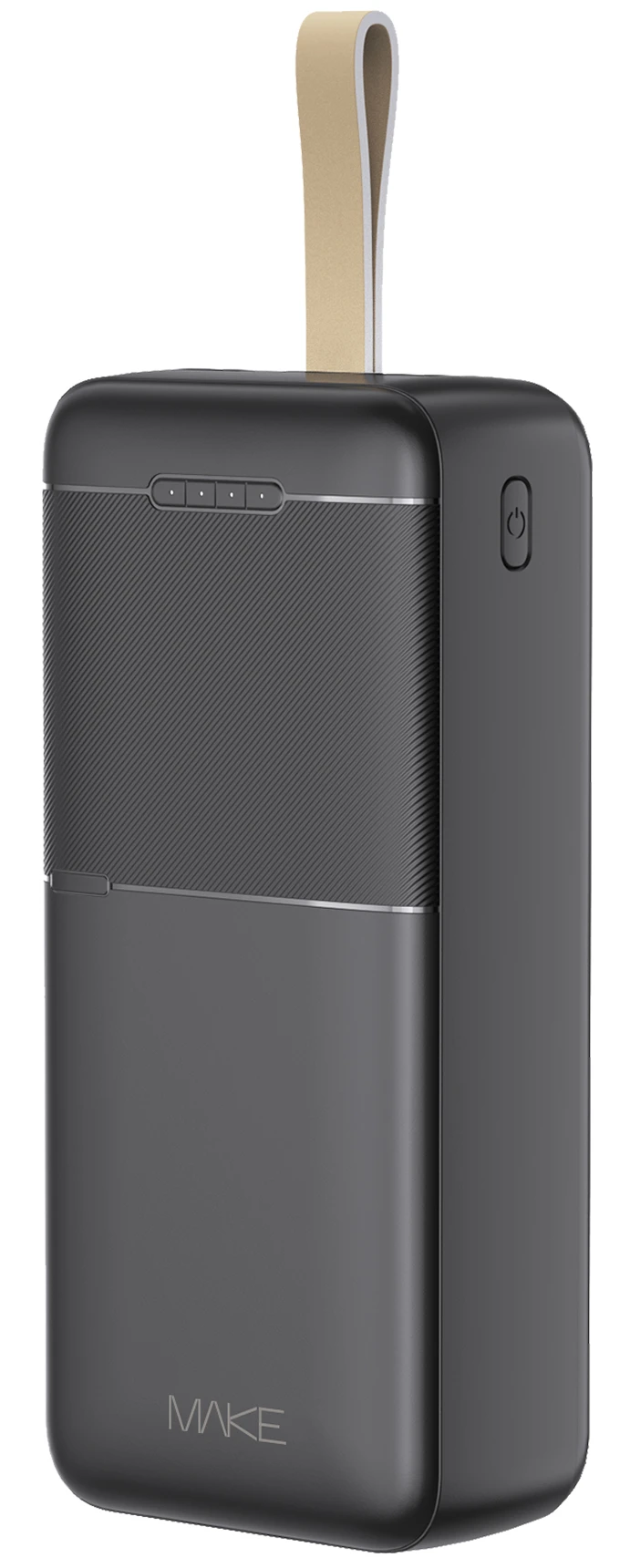 Батарея мобильная MAKE 30000mAh 22.5W Black (MPB-303BK)