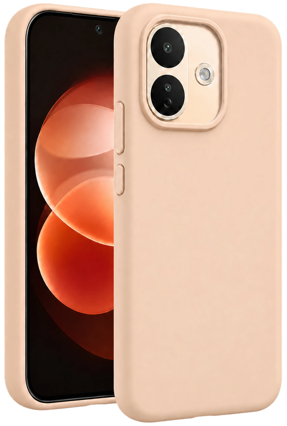 Чехол для смартфона MAKE Silicone for Xiaomi Redmi Note 17 Pro, Satin Orange (MCL-XRN17PSO)