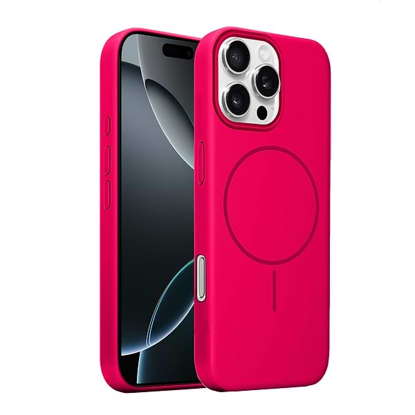 Фото - Чохол для смартфону MAKE for Apple iPhone 16 Pro Max Silicone Solo Fuchsia (MCSO-AI16PMFC)