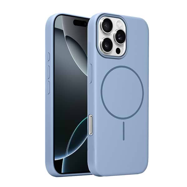 Фото - Чохол для смартфону MAKE for Apple iPhone 16 Pro Max Silicone Solo Sky Blue (MCSO-AI16PMSB)
