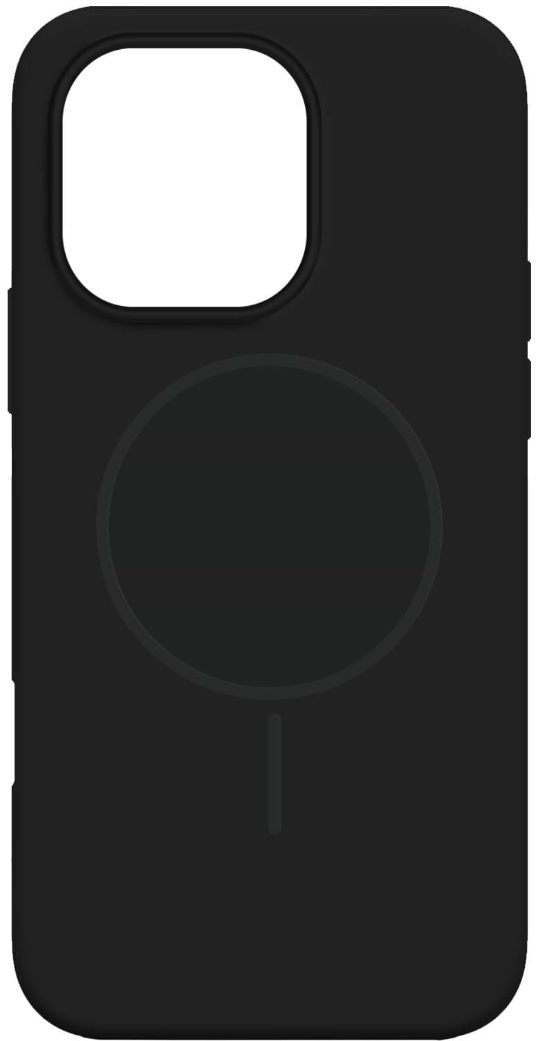 Чохол для смартфону MAKE for Apple iPhone 16 Pro Silicone Solo Black (MCSO-AI16PBK)