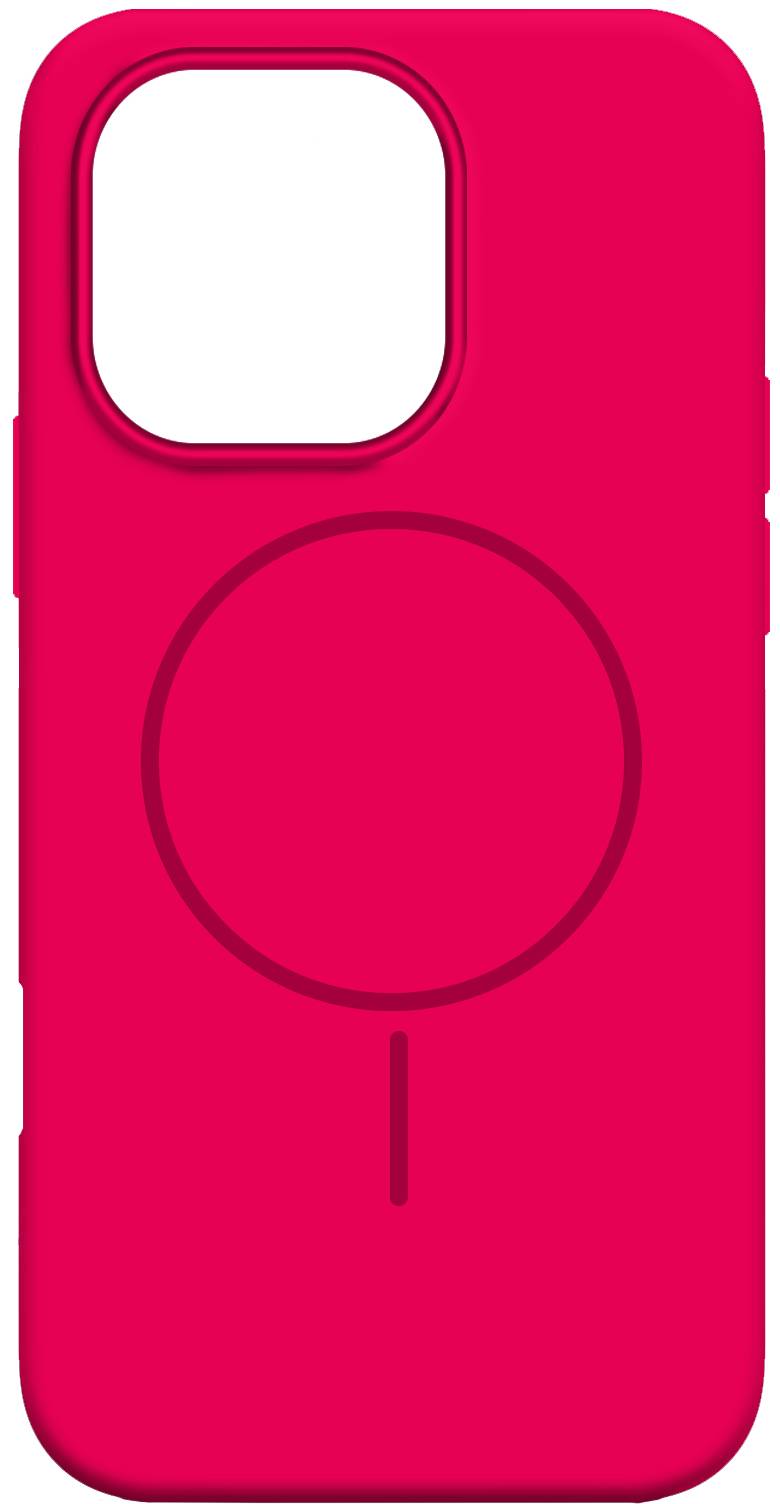 Чохол для смартфону MAKE for Apple iPhone 16 Pro Silicone Solo Fuchsia (MCSO-AI16PFC)