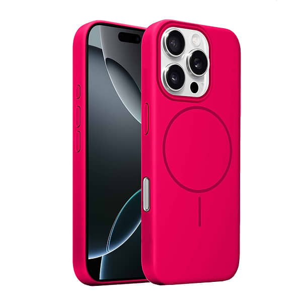 Фото - Чехол для смартфона MAKE for Apple iPhone 16 Pro Silicone Solo Fuchsia (MCSO-AI16PFC)